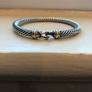 David Yurman cable classic buckle bracelet 5mm